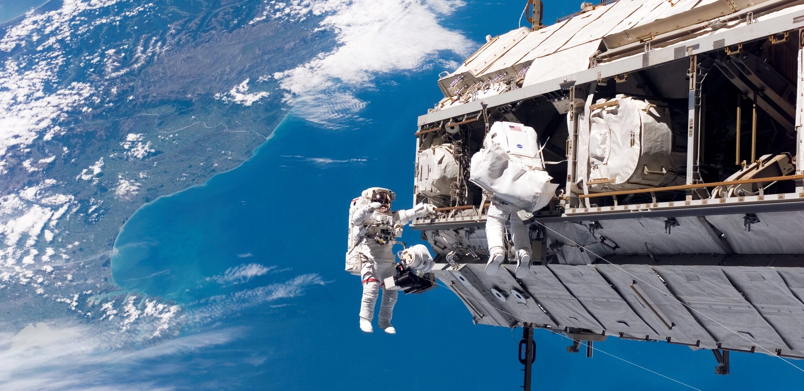 astronaut in space